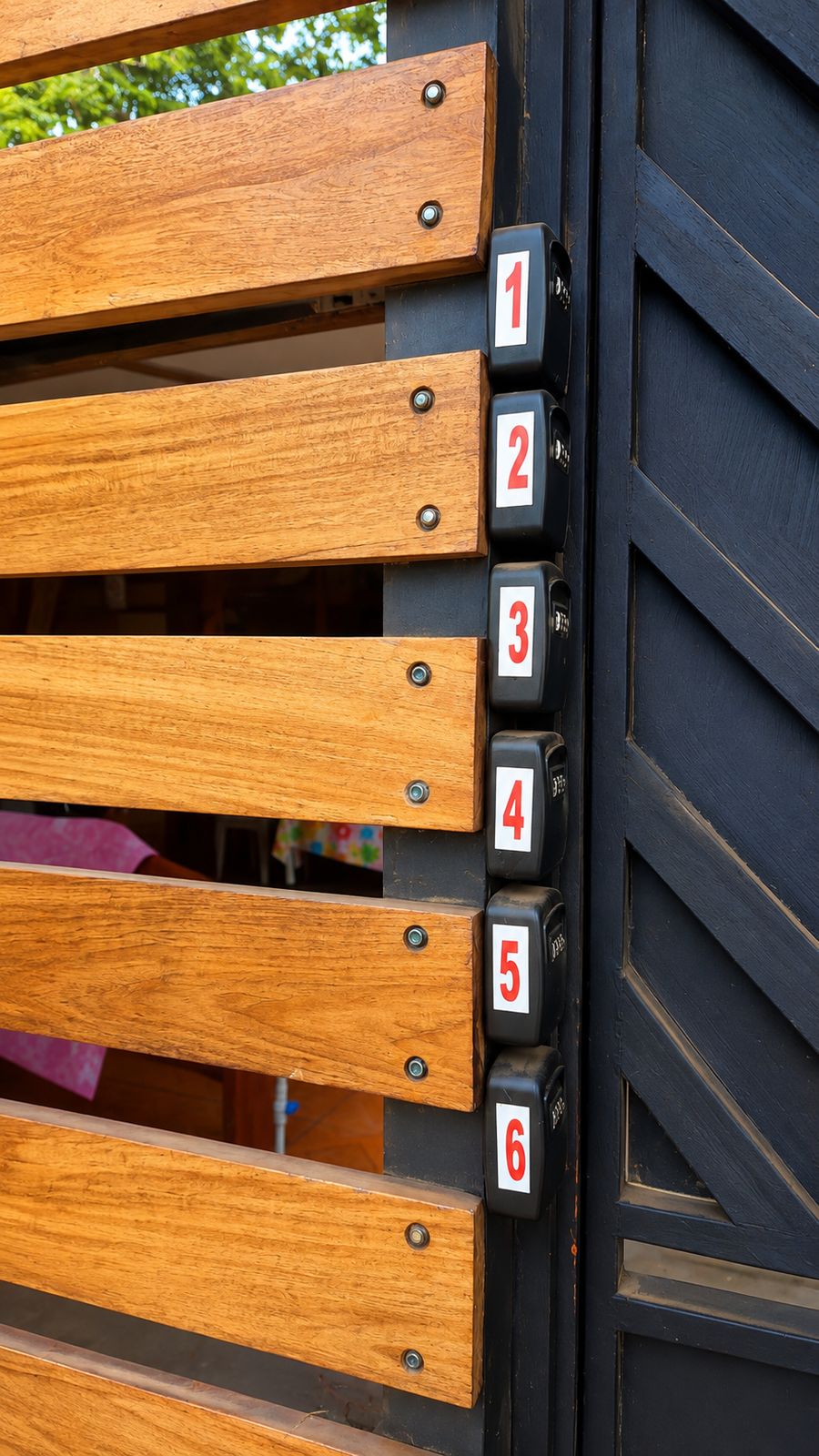 Puertas de las habitaciones